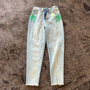 Gcds jeans  worn once ! Hot jeans !!!